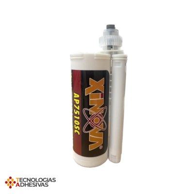 Xinova AP7510SC - Adhesivo Estructural Negro de Curado Lento